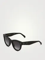 Round Cat Eye Sunglasses