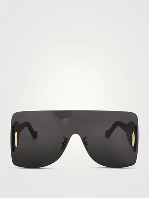 Rimless Sheild Sunglasses