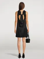 Silk Tie Back Dress