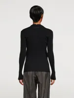 Zip-Front Cardigan