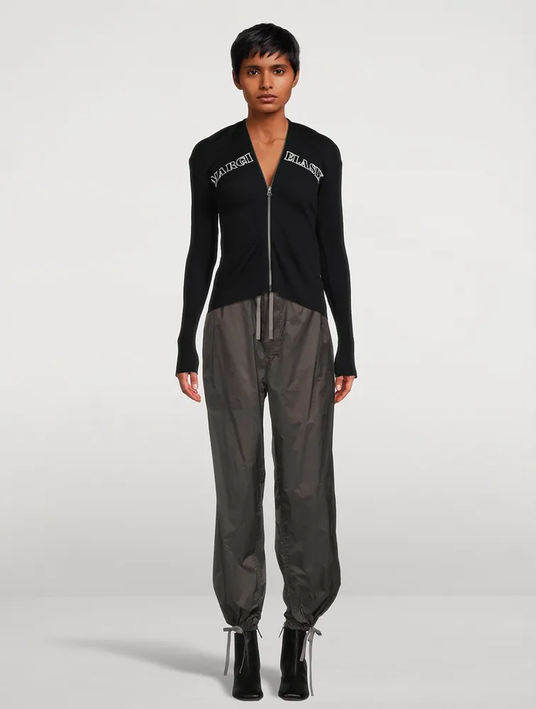 Zip-Front Cardigan