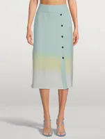 Kafka A-Line Midi Skirt