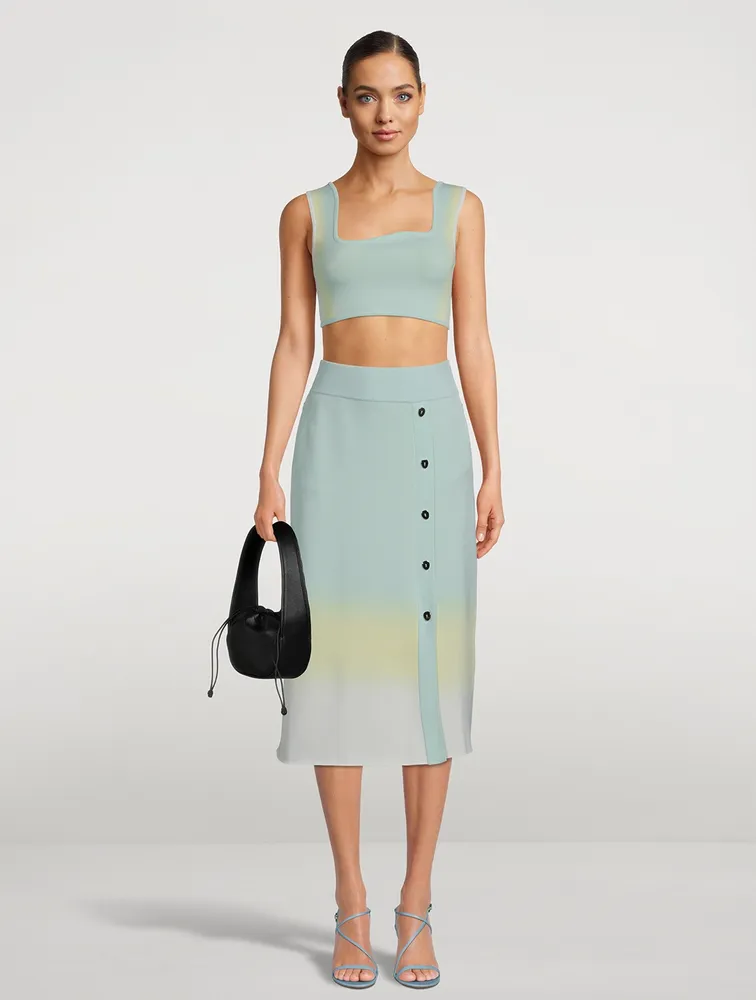 Kafka A-Line Midi Skirt
