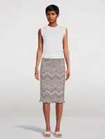 Knit Midi Skirt