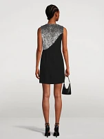 Sequin Embellished Mini Dress