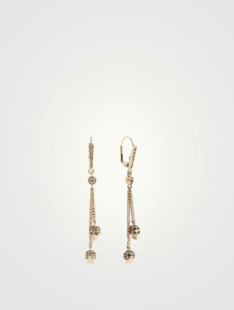 Skull Drop Earrings