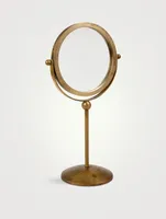 Art Deco Brass Vanity Mirror