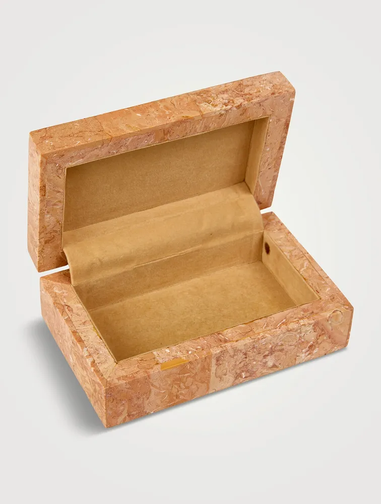 Tessellated Stone Box