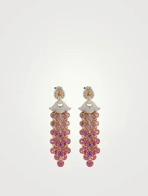 Pink Small Pampilles Earrings
