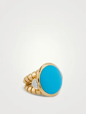 Soleil Turquoise Ring