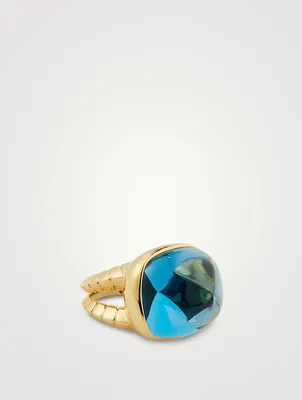 Tigella Blue Topaz Ring