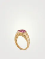 Timo Rubies Pavé Ring