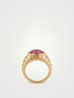 Timo Rubies Pavé Ring