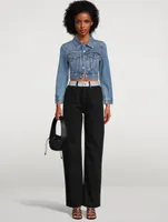 Shrunken Denim Trucker Jacket