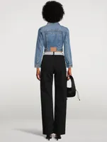 Shrunken Denim Trucker Jacket