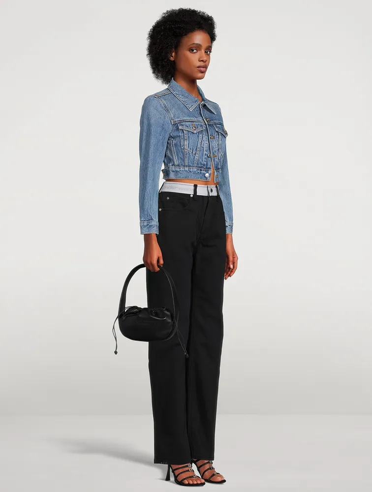 Shrunken Denim Trucker Jacket