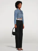 Shrunken Denim Trucker Jacket