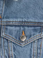 Shrunken Denim Trucker Jacket