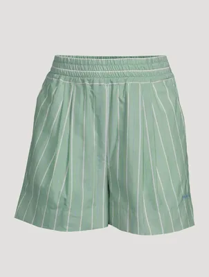 Boxer Shorts Pinstripe Print