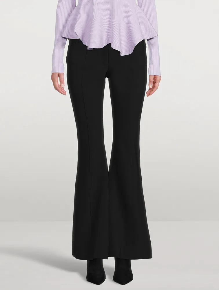 Bi-Stretch Crepe Trousers