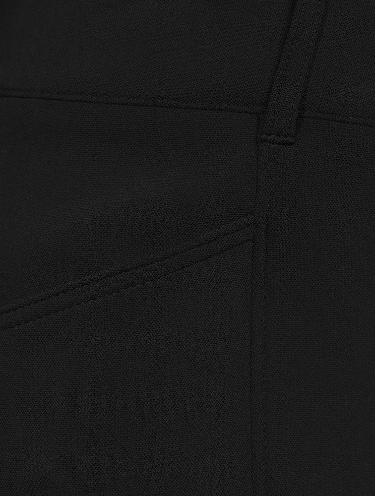 Bi-Stretch Crepe Trousers