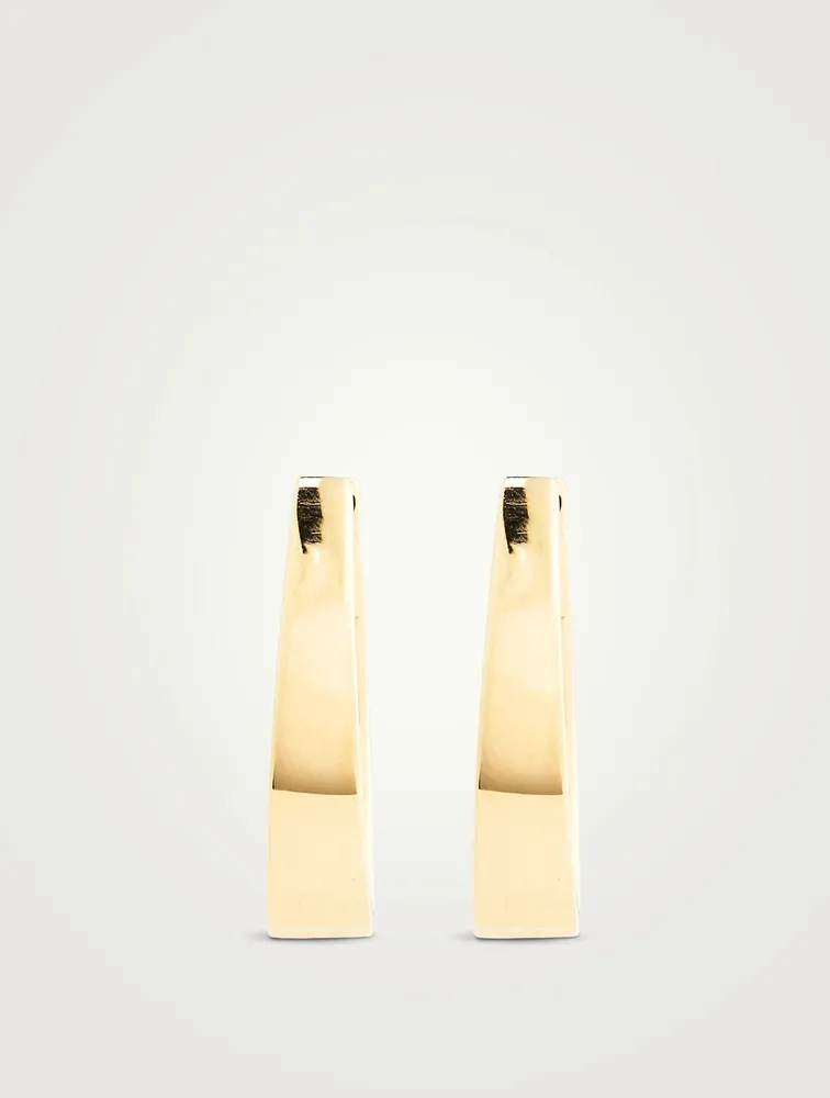 Meryl 18K Gold Hoop Earrings