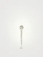 Olivia 18K White Gold Diamond Earring