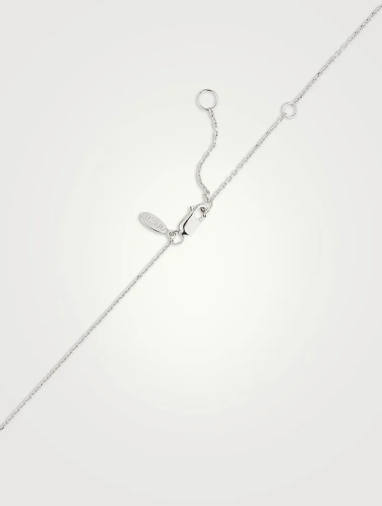 Love Letter 14K Gold Scorpio Pavé Zodiac Necklace With Diamonds