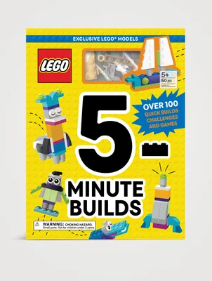 5-Minute LEGO Builds Hardcover Book