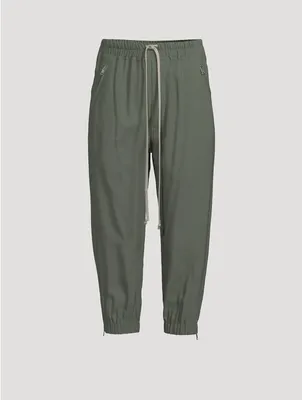 Cropped Track Pants