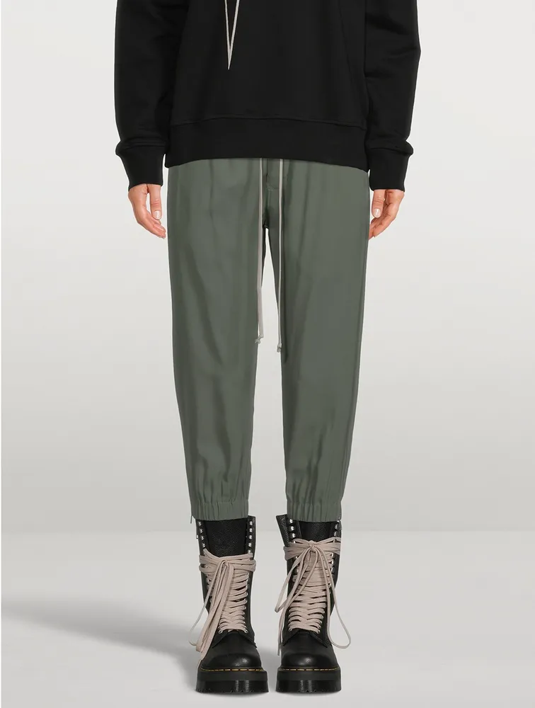 Cropped Track Pants