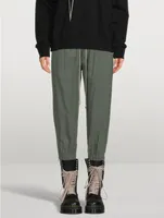 Cropped Track Pants