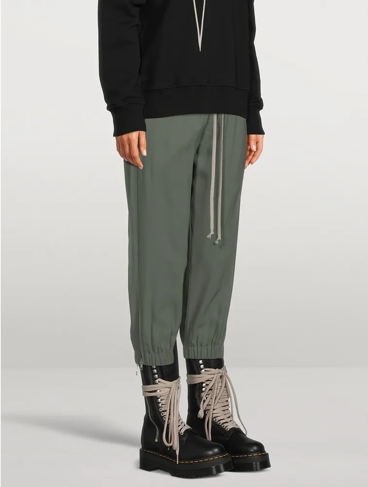 Cropped Track Pants