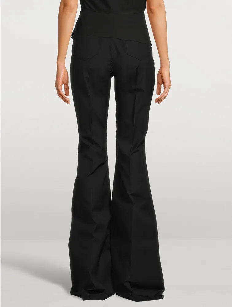 Bolan High-Waisted Bootcut Jeans