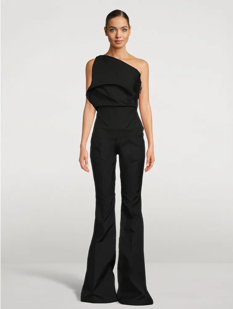 Bolan High-Waisted Bootcut Jeans