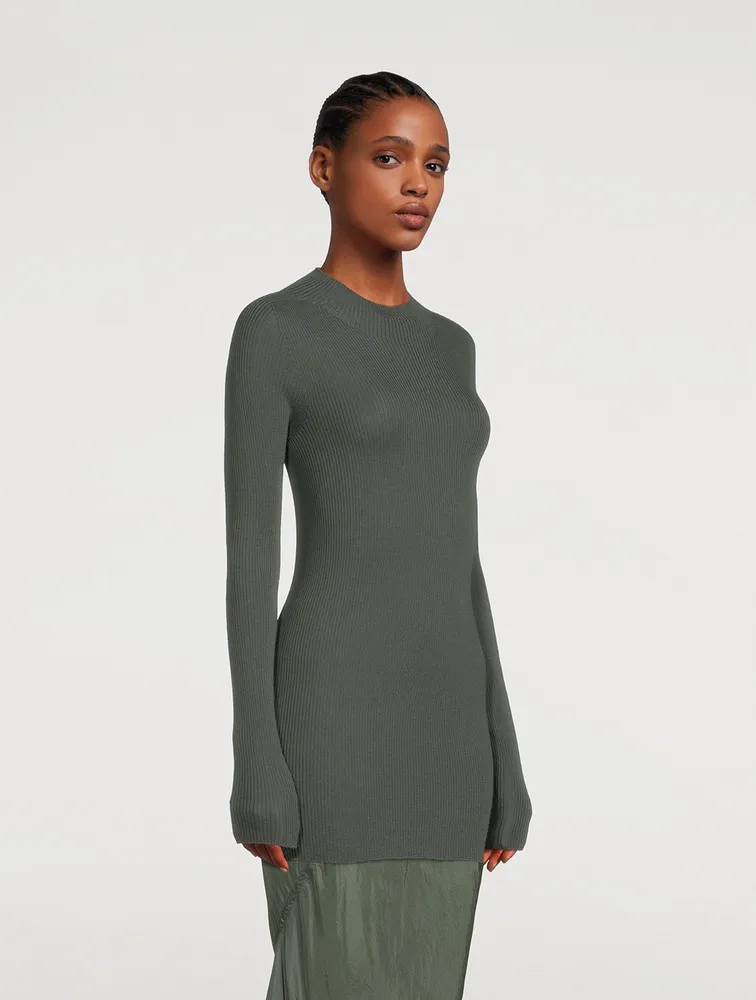 Curio Cashmere Ribbed Sweater