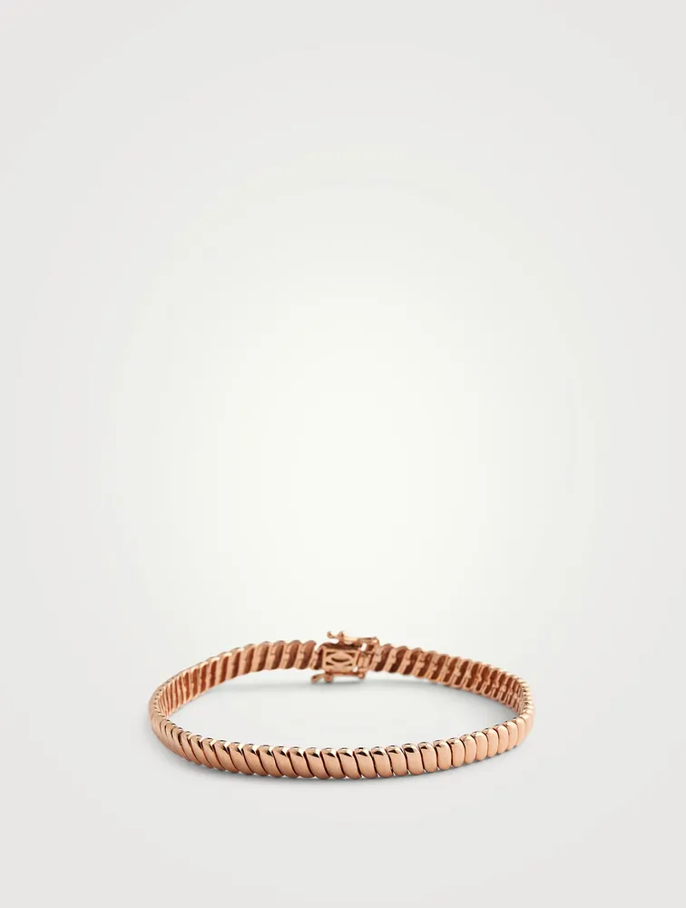 Zoe 18K Rose Gold Thin Bracelet