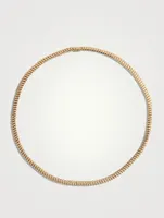 Zoe 18K Gold Thin Diamond Choker Necklace