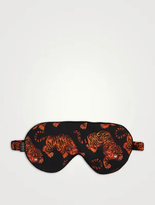 Cotton Eye Mask In Rayas Print