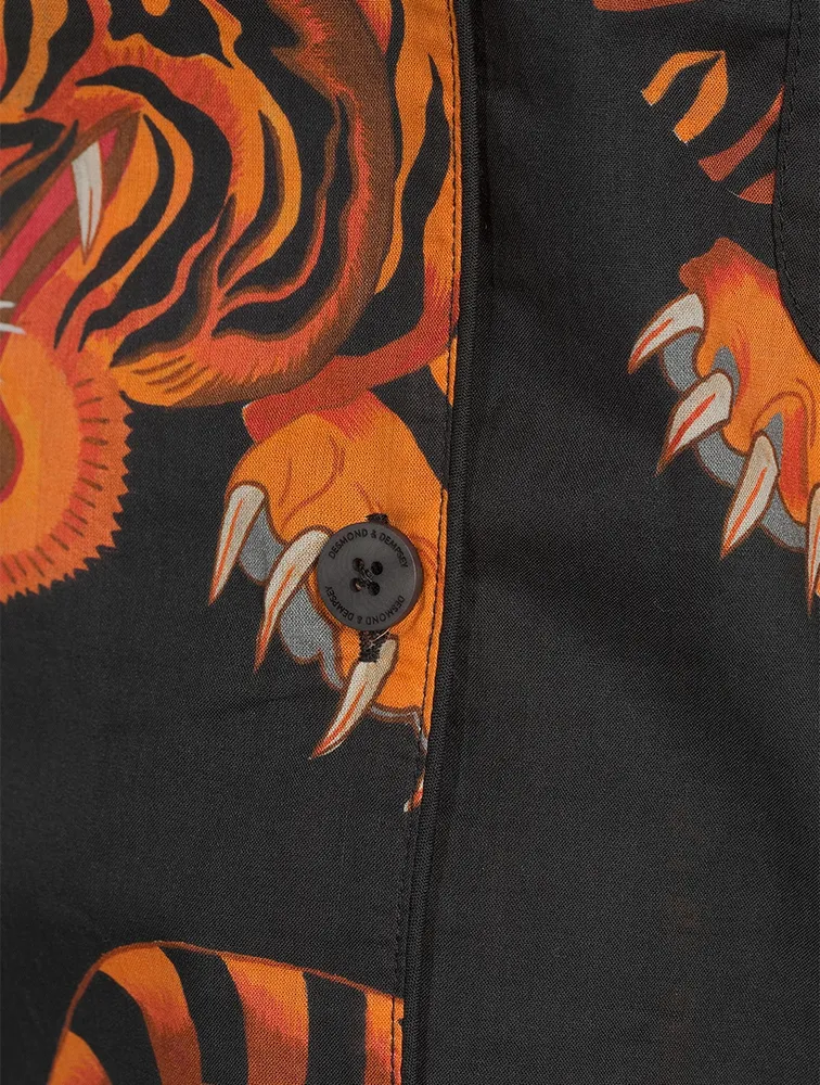 Signature Cotton Short Pajama Set Rayas Print