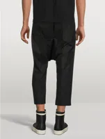 Drawstring Cropped Pants