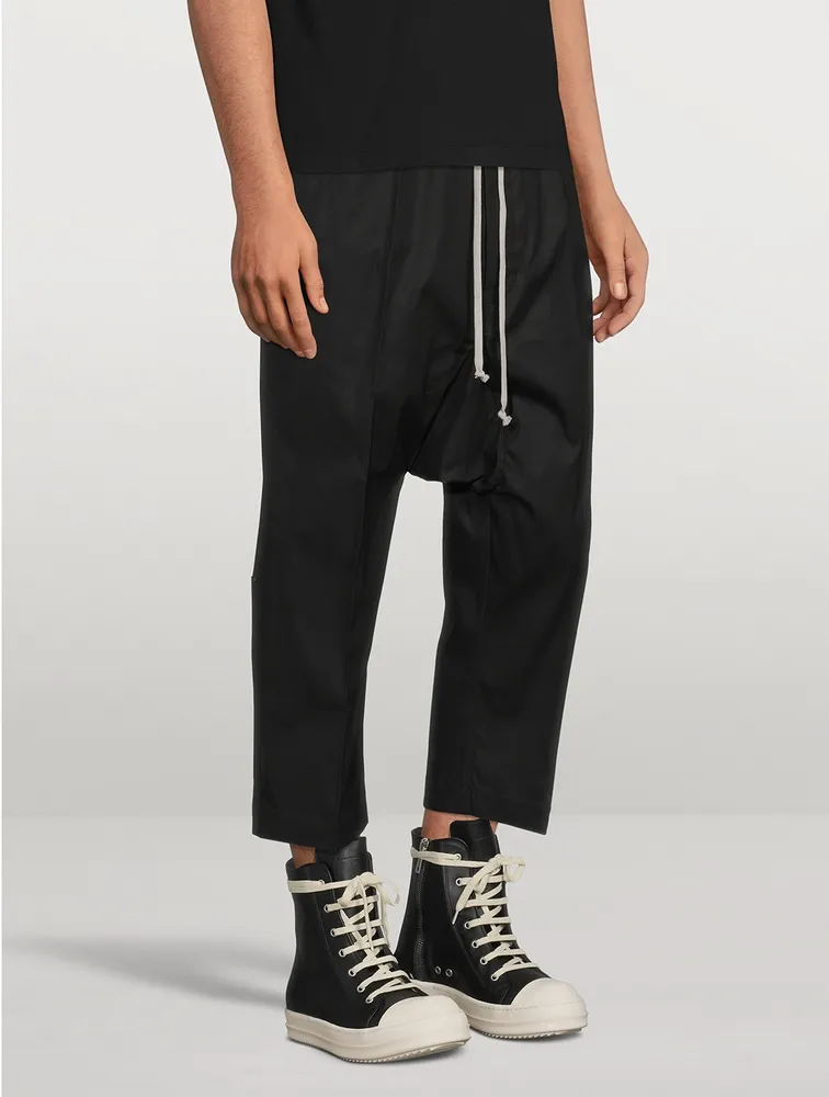 Drawstring Cropped Pants