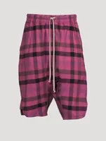 Basket Swinger Shorts Plaid Print