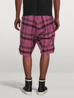 Basket Swinger Shorts Plaid Print