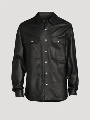 Edfu Peached Lambskin Outershirt