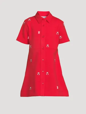 Thomas Bear Cotton-Blend Shirt Dress