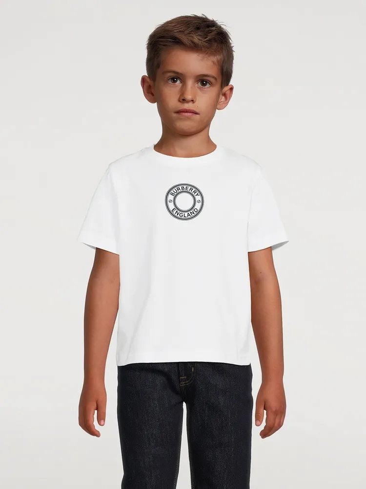 Cotton T-Shirt With Logo
