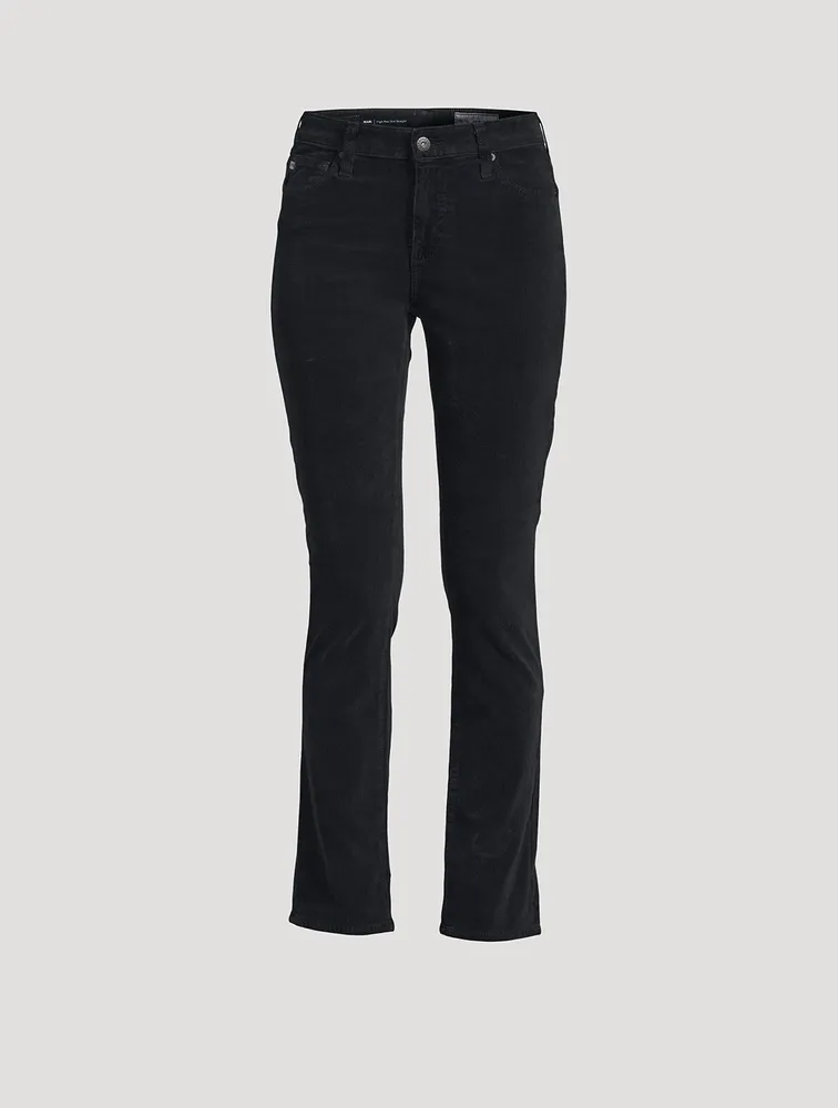 Mari High-Rise Straight Jeans