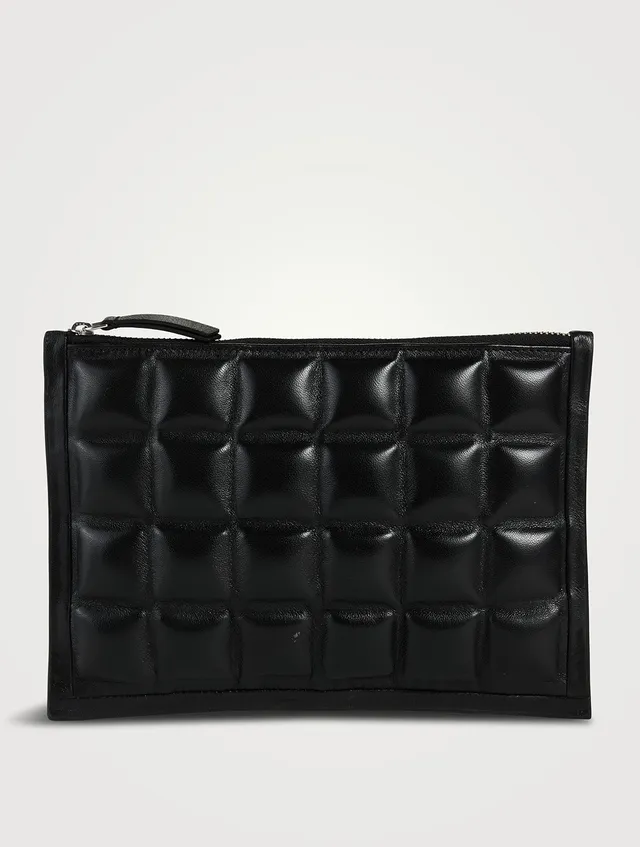 Savette-Leather 'Symmetry' Pochette-Unisex