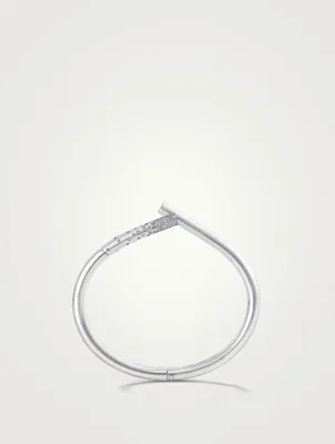 Oera 18K White Gold Bracelet With Diamonds